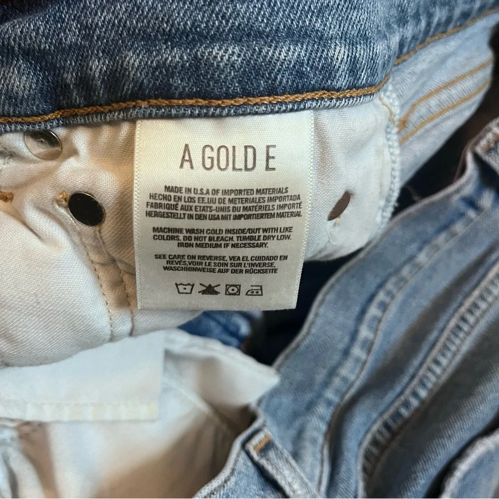 AGOLDE Nico High Rise Slim Jeans In Color Embark Size 31